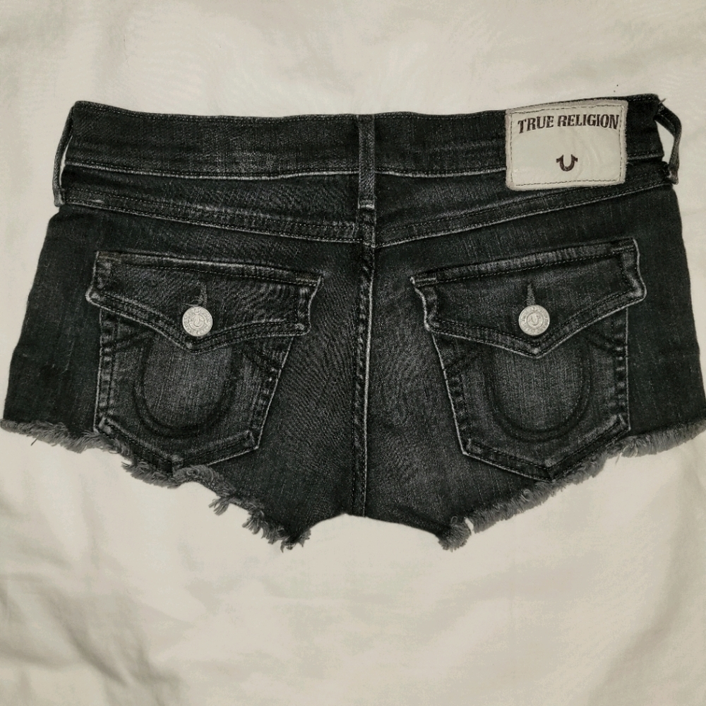 True Religion jean shorts